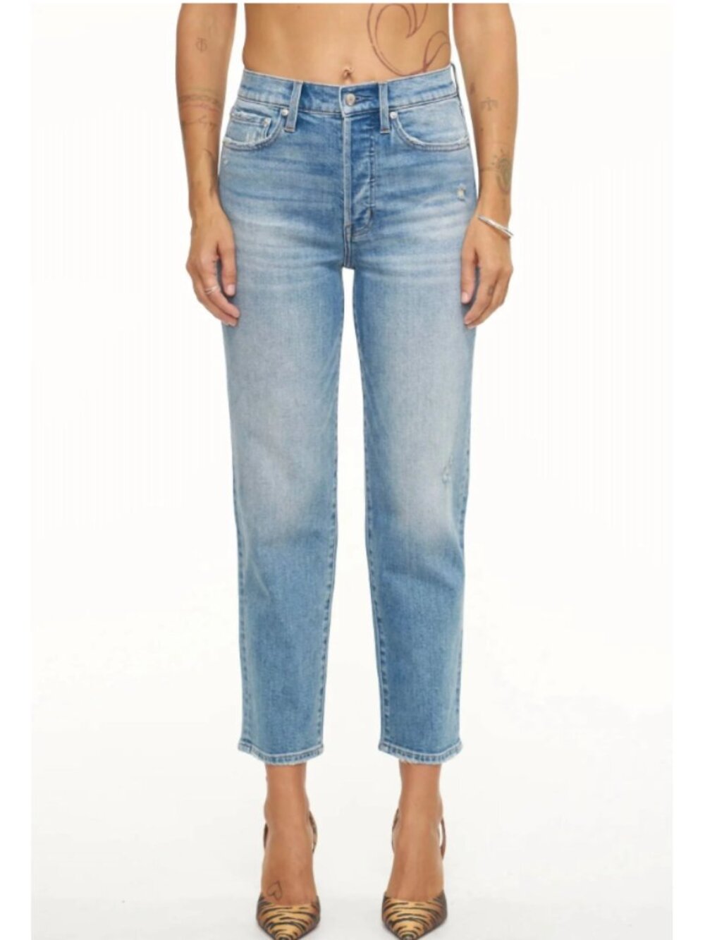 Pistola Charlie High Rise Straight Jeans in Color: Crawford Size 24
